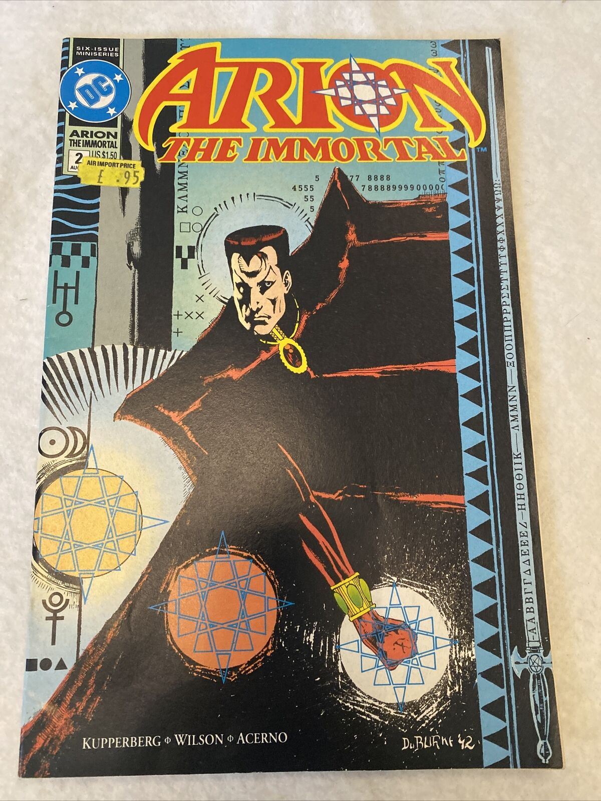 COMIC - DC Comics ARION The Immortal - Aug 1992 - LADY CHIAN (8828)