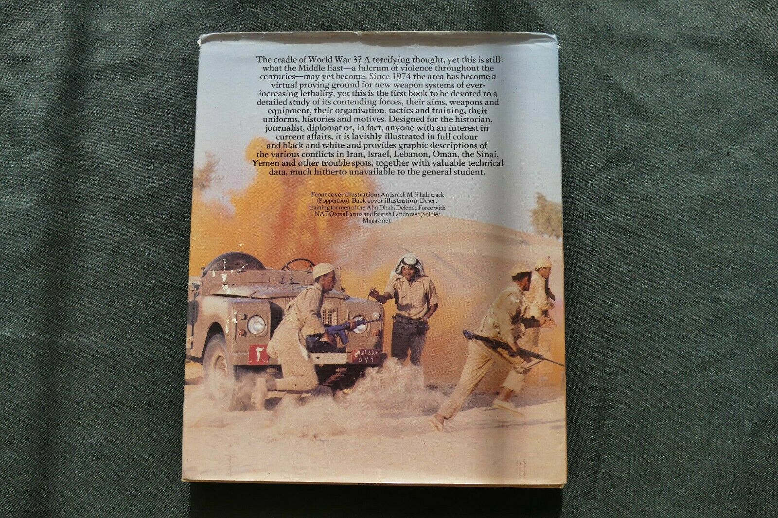 BOOK - ARMIES OF THE MIDDLE EAST - Otto Von Pivka (8726)