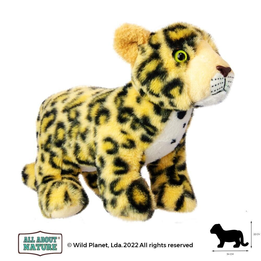 All About Nature Wild Planet - Soft Plush Age 0+ - Leopard 30cm - K8739