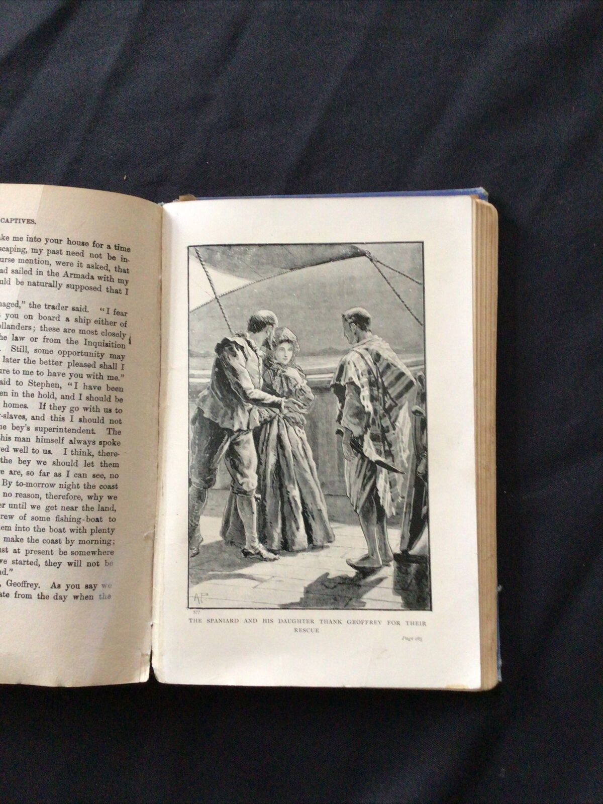 BOOK - BY ENGLAND's AID - G A Henty - The Freeing of the Netherlands 1584 (8699)