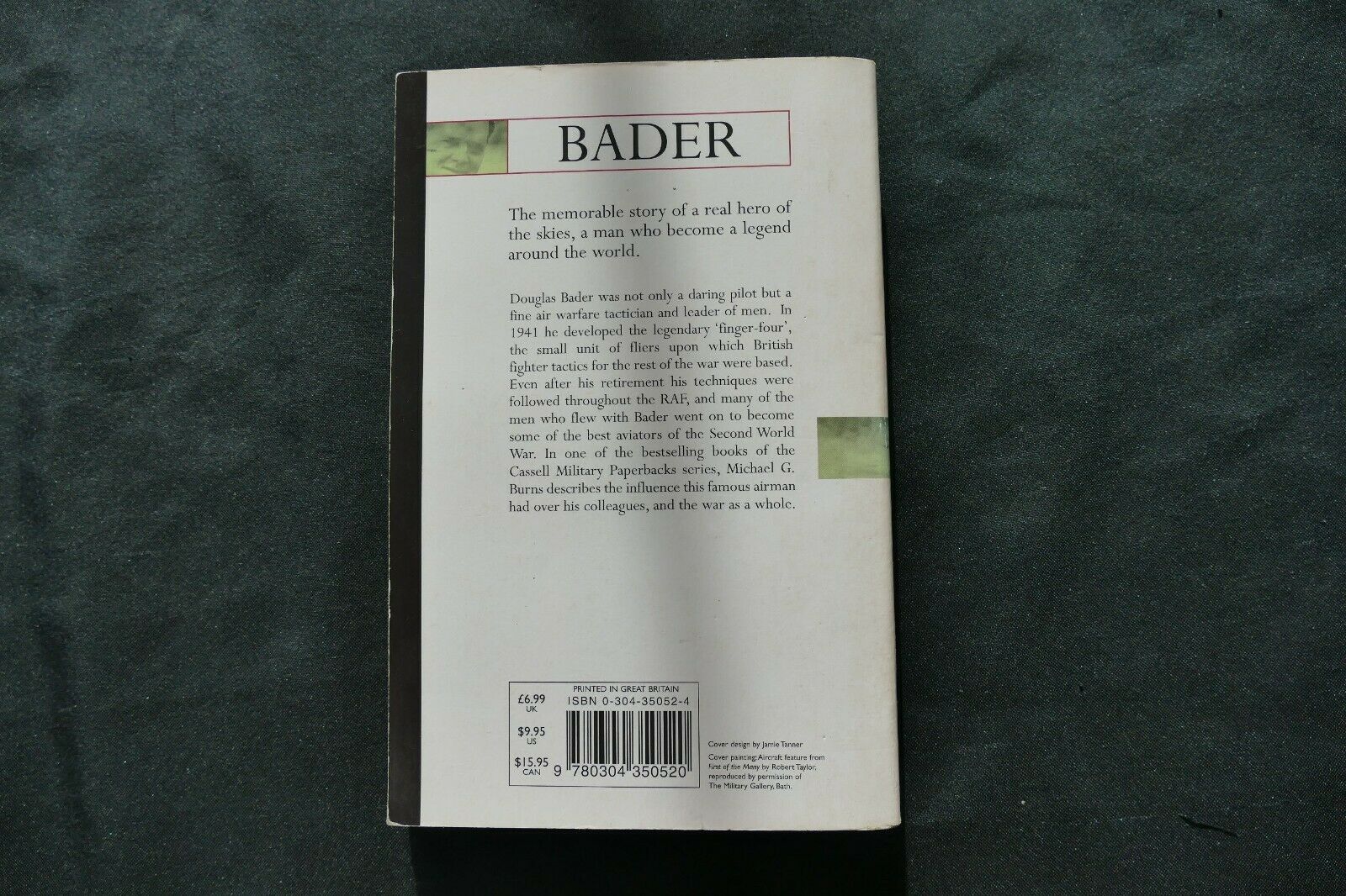 BOOK - BADER - Michael G Burns (8740)