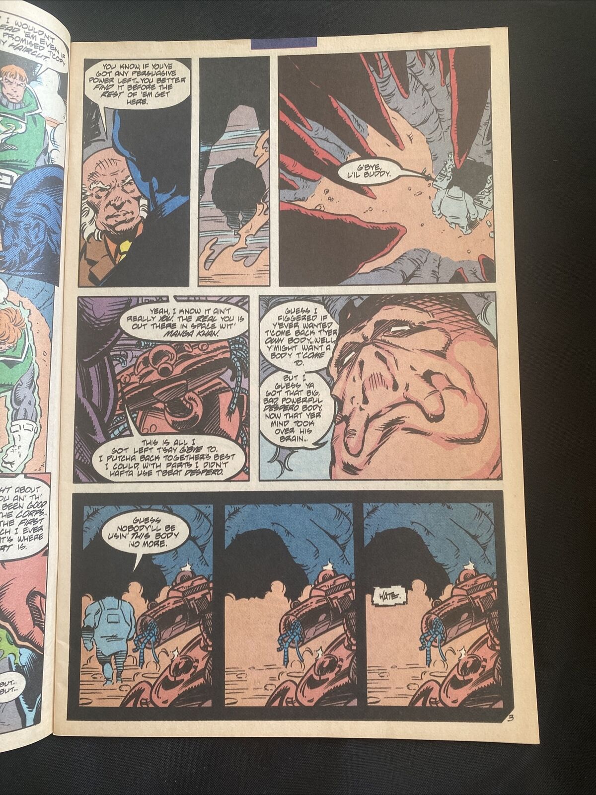 COMIC - DC Comics Justice League EUROPE -Mar 1992 - The End of an Era? - (8795)