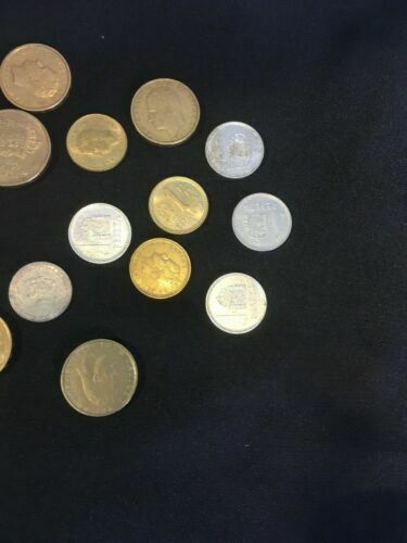 Spain Spanish PTAS Pesetas Coins Franco Carlos x  15- 1950's to 1980's (2838)