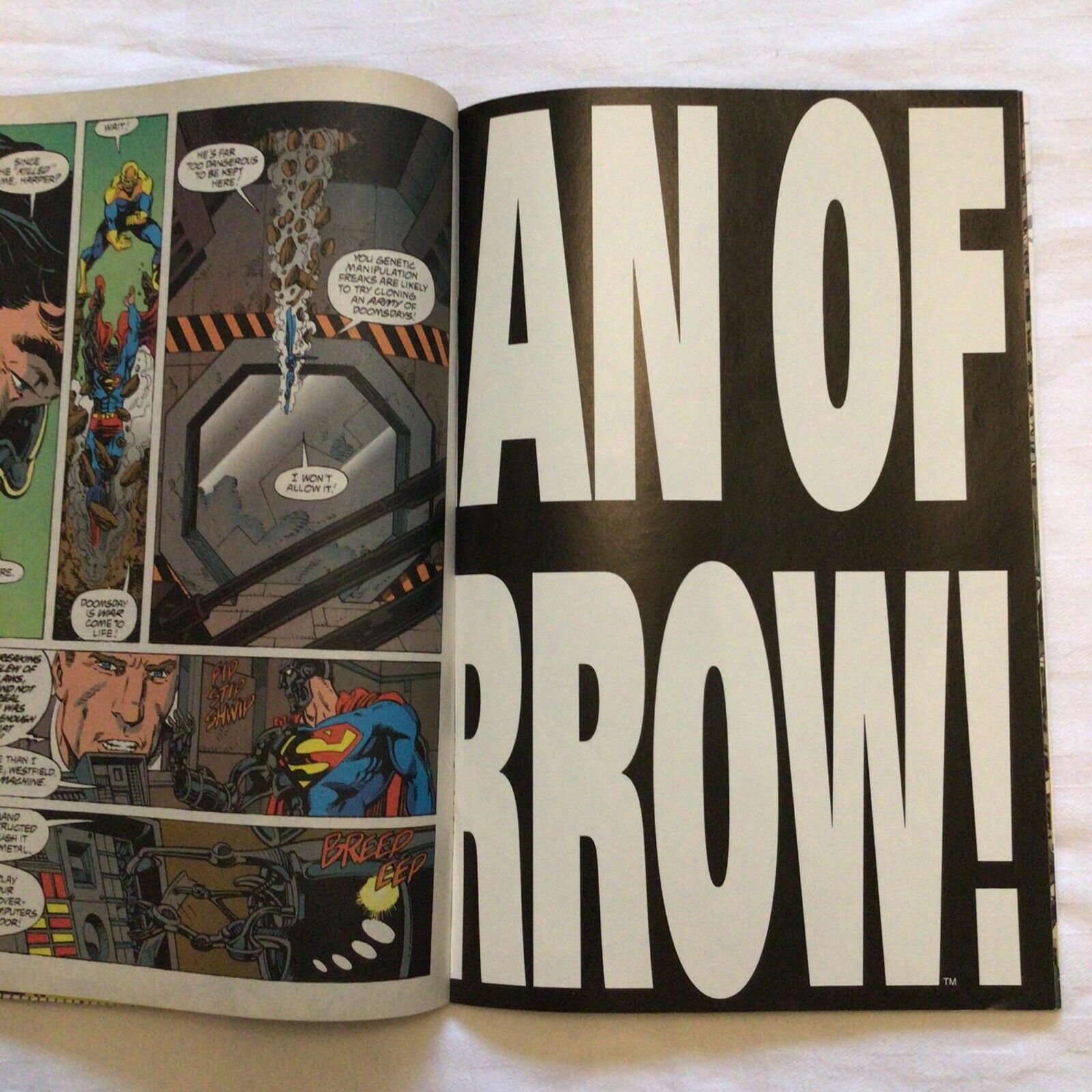 COMIC - DC Comics  SUPERMAN The Reign of Superman MINT 1993 Jun -New York (8876