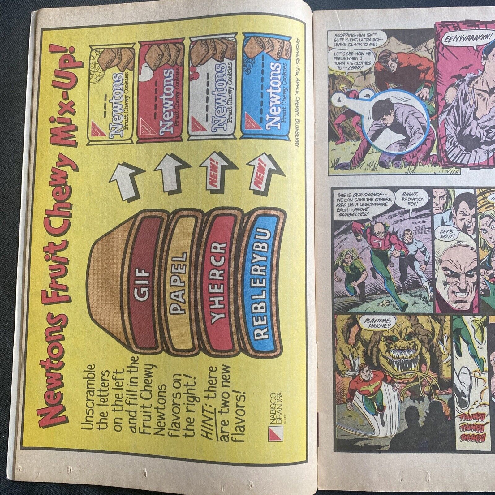 COMIC - DC Comics Tales of The LEGION of SUPER HEROES - Dec 1985 -  USA - (8809
