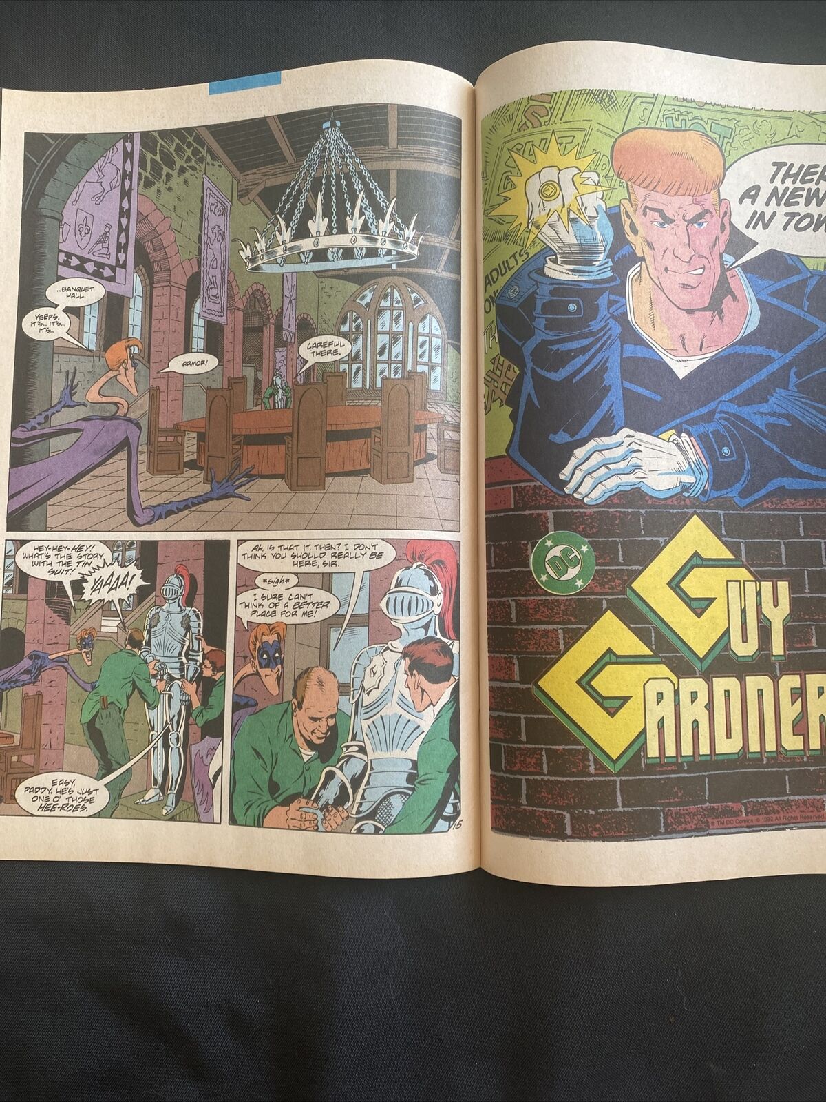 COMIC - DC Comics Justice League EUROPE Oct '92 Joker Flash Green Lantern (8798