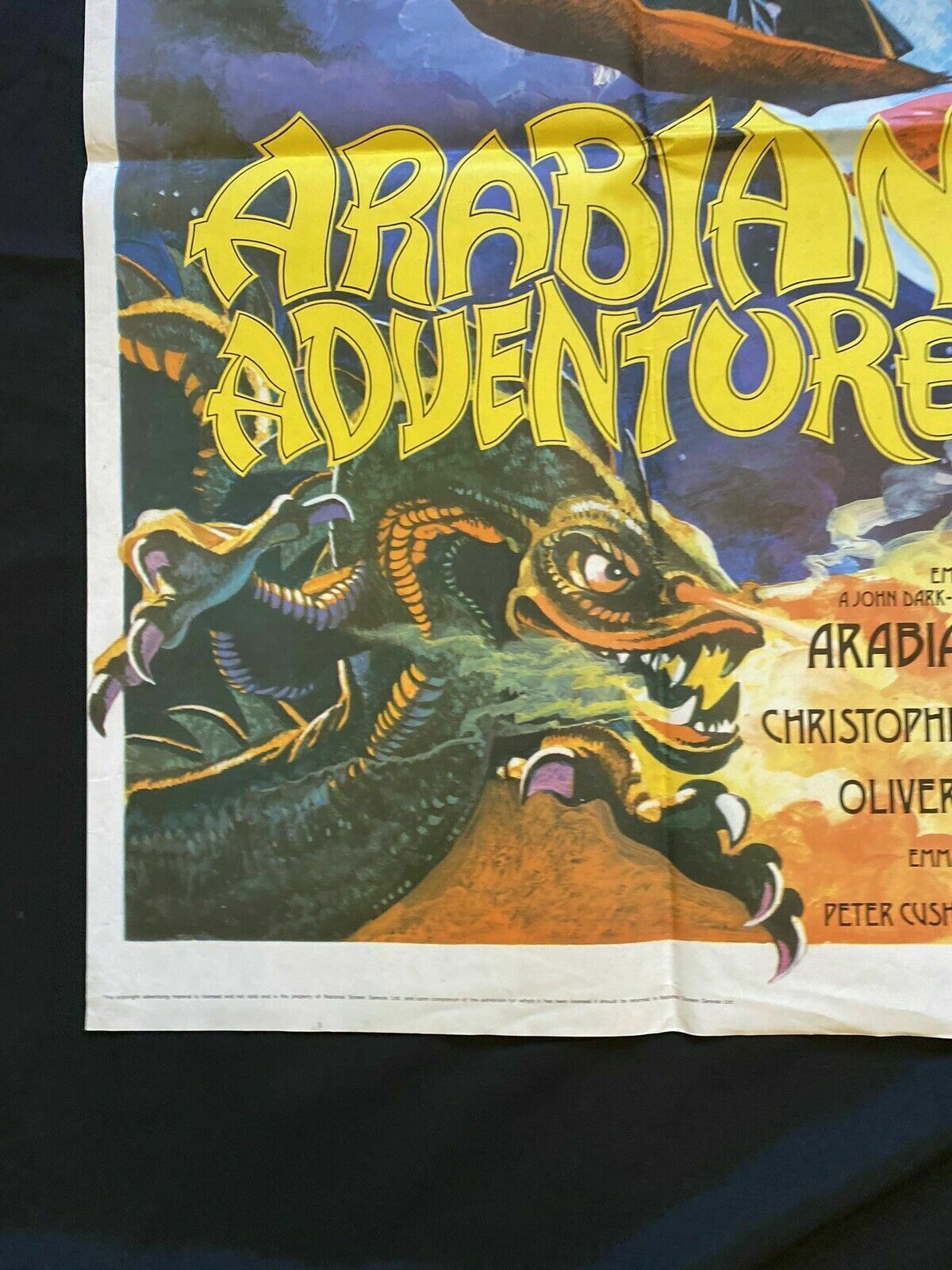 ORIGINAL UK QUAD POSTER - Arabian Adventures - 1979 30" x 40" - (6542)