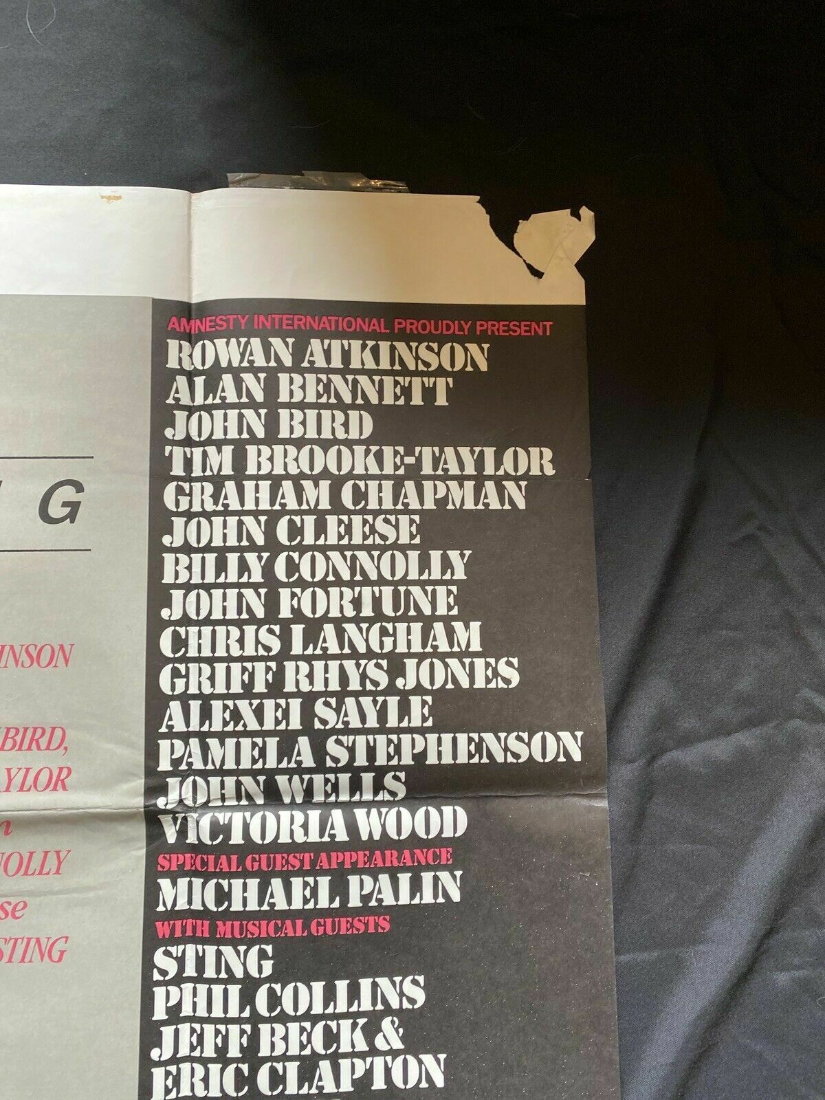 ORIGINAL UK QUAD POSTER - The Secret Policeman's Other Ball 1982 30 x40" (6589)