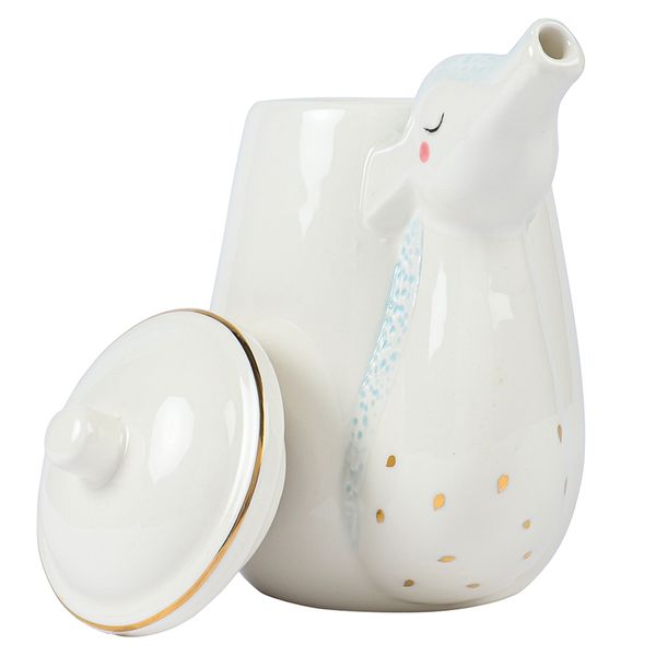 Teapot ceramic Sea Horse shaped design Paperchase - (9992)