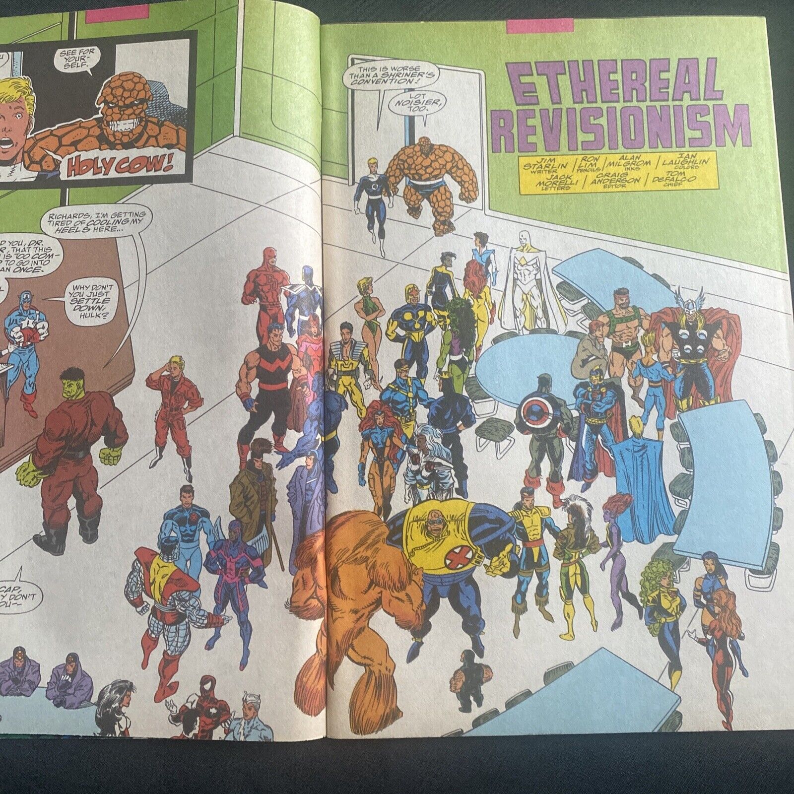 COMIC - MARVEL Comics - THE INFINITY WAR The Avengers July 1992 (8766)