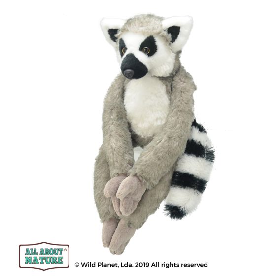 All About Nature Wild Planet - Soft Plush Age 0+ - LEMUR 42cm - K7523