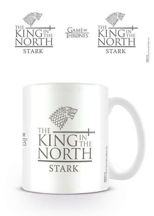 MUG Boxed Ceramic - TV - Game Of Thrones Stark The King In The North