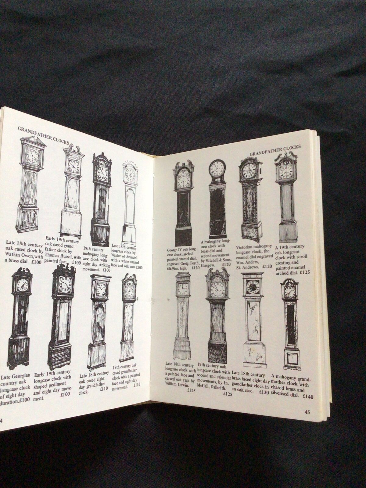 BOOK - Lyle pocket Antiques & Their Values 1976 - CLOCKS & WATCHES - (8575)