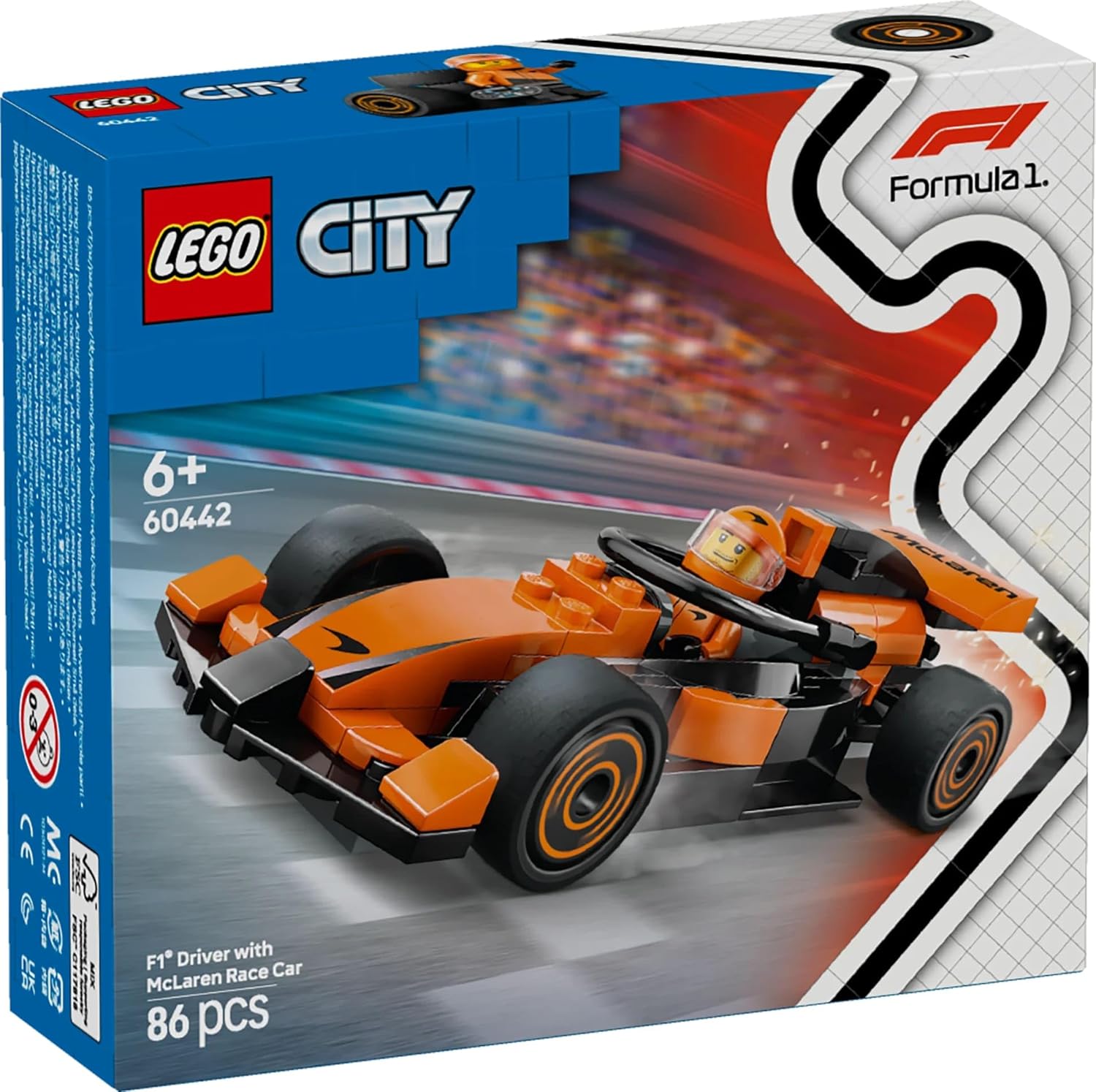 LEGO City - F1 Driver with McLaren Race Car - 60442