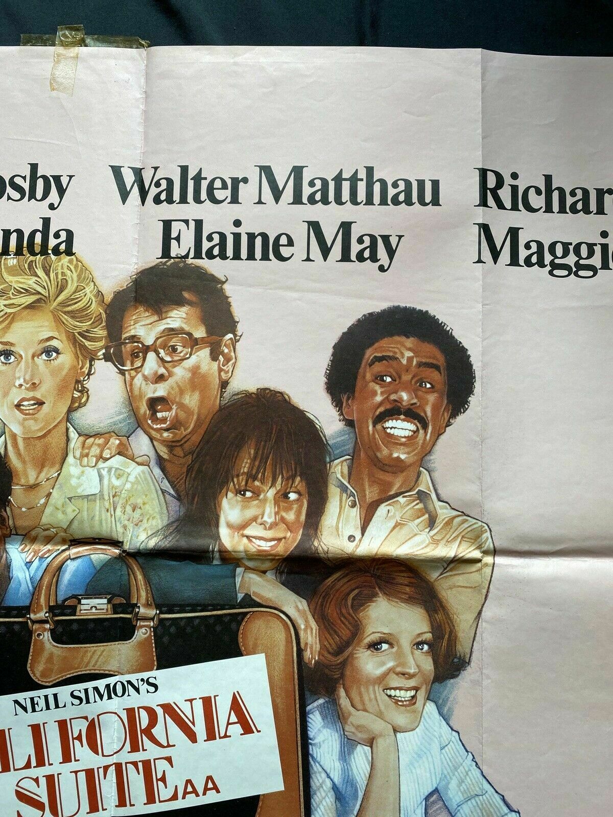 ORIGINAL UK QUAD POSTER - California Suite - 1978 - 30" x 40" - (6582)