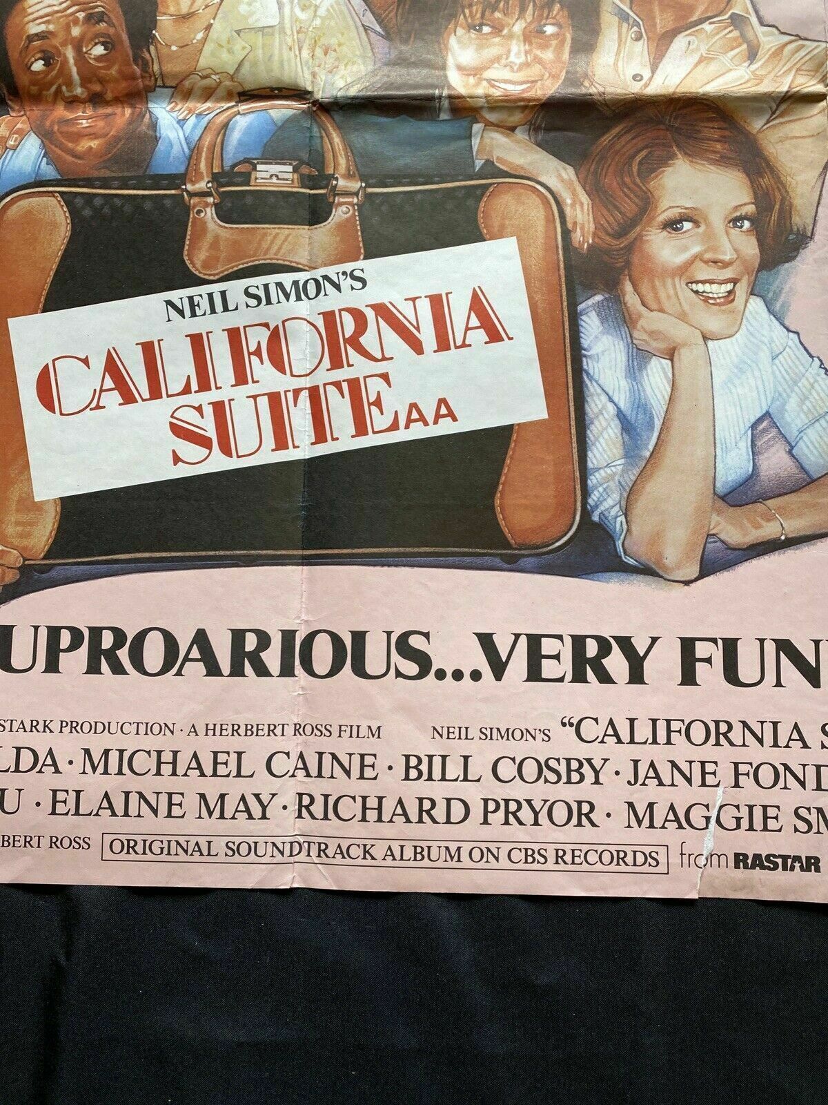 ORIGINAL UK QUAD POSTER - California Suite - 1978 - 30" x 40" - (6582)