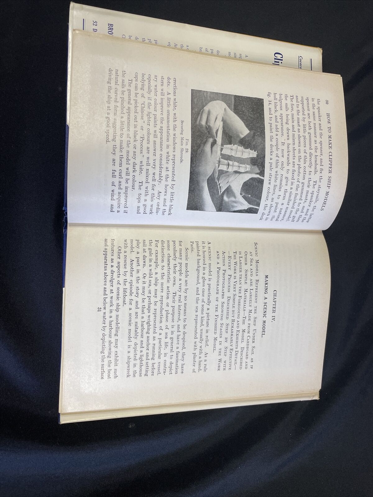 BOOK - Clipper Ship Models - E.W. Hobbs HB & DJ -(8191)