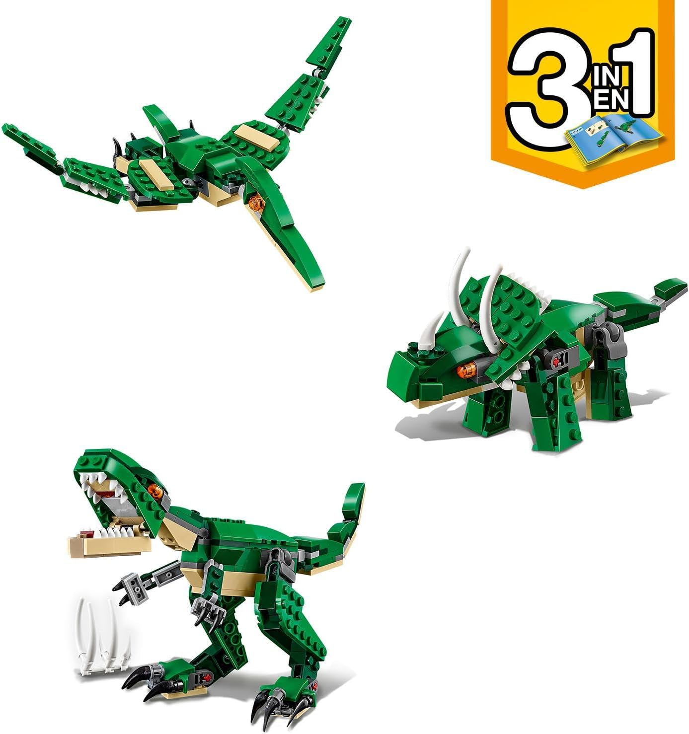 LEGO Creative 3 in 1 - Mighty Dinosaurs - 31058