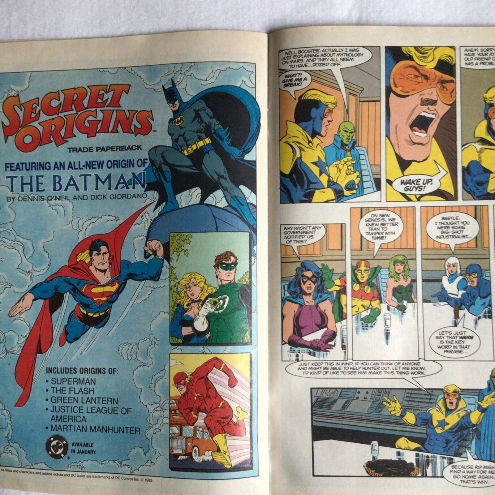 COMIC - DC Comics  TIME MASTERS - Feb 1990 - New York (8891)
