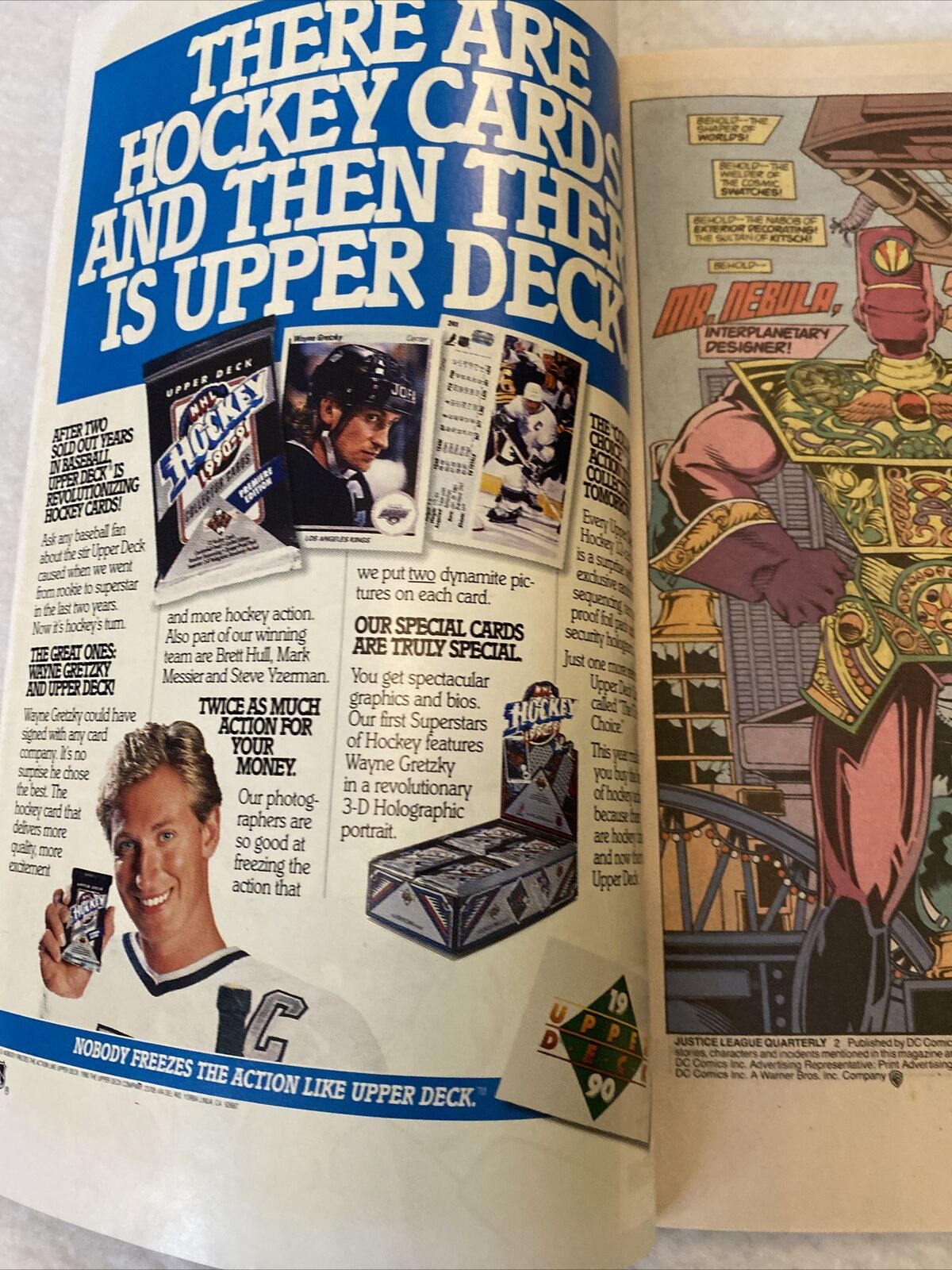 COMIC - DC Comics  JUSTICE LEAGUE QUARTERLY Spring 1991 - New York (8805)