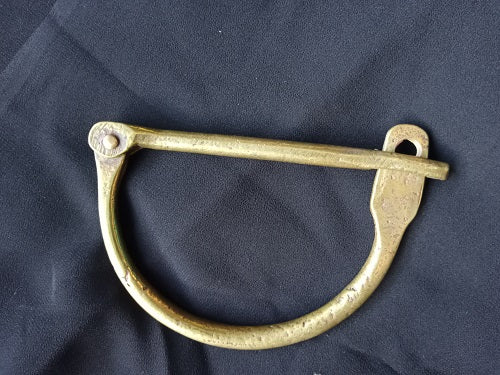 British Military WWII Kit Bag Lock 1942-45 Solid Brass excellent condition (8280