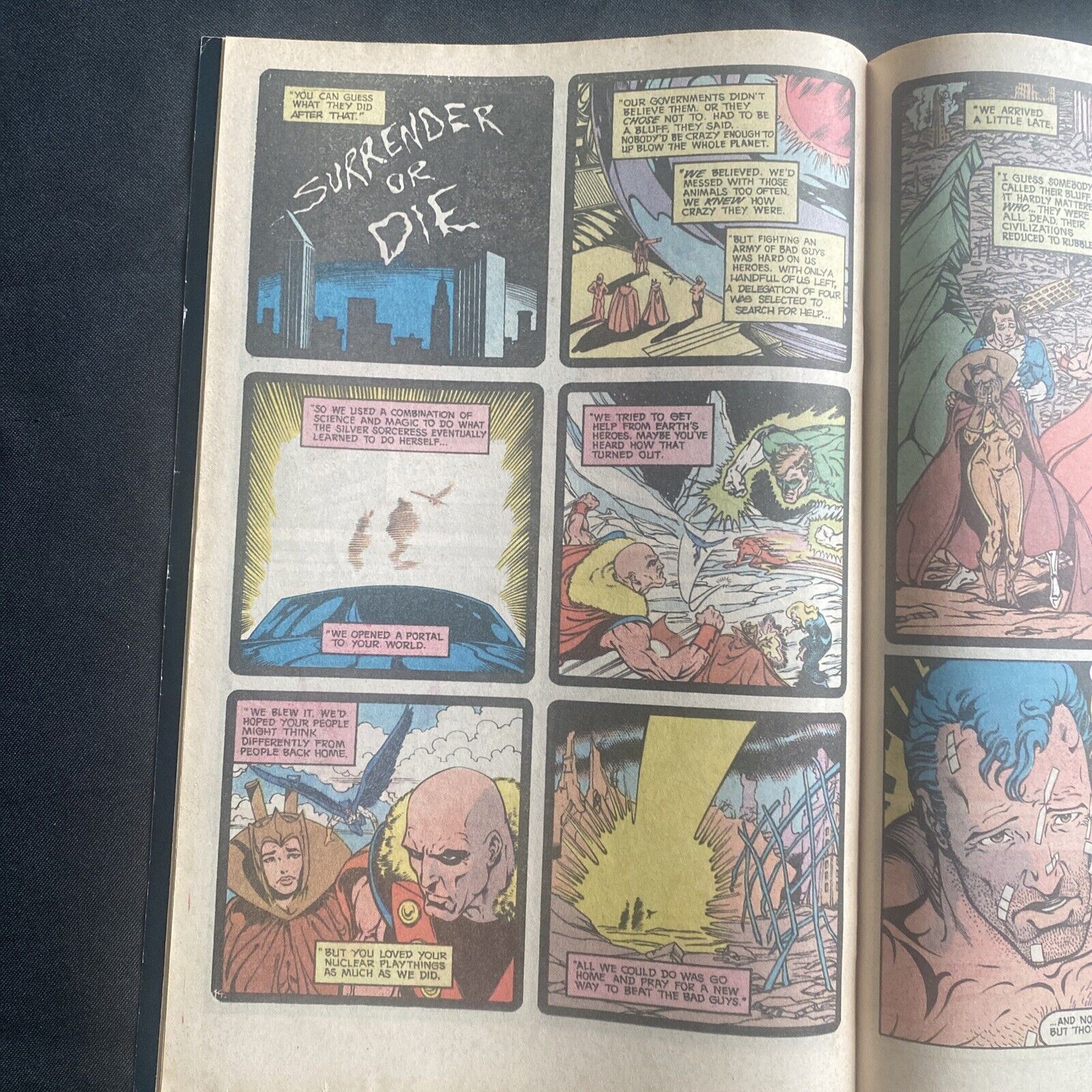 COMIC - DC Comics Justice League EUROPE - July 1990 - Extremist Vector - (8786)