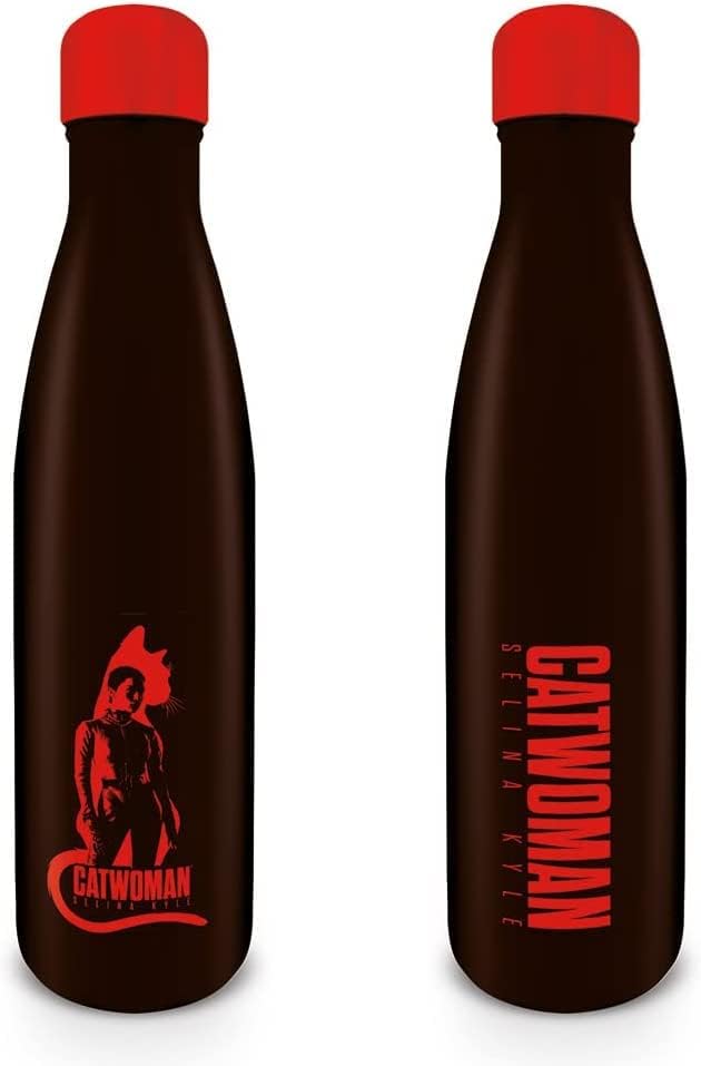 Metal Drinks Bottle - The Batman (Catwoman) Licensed