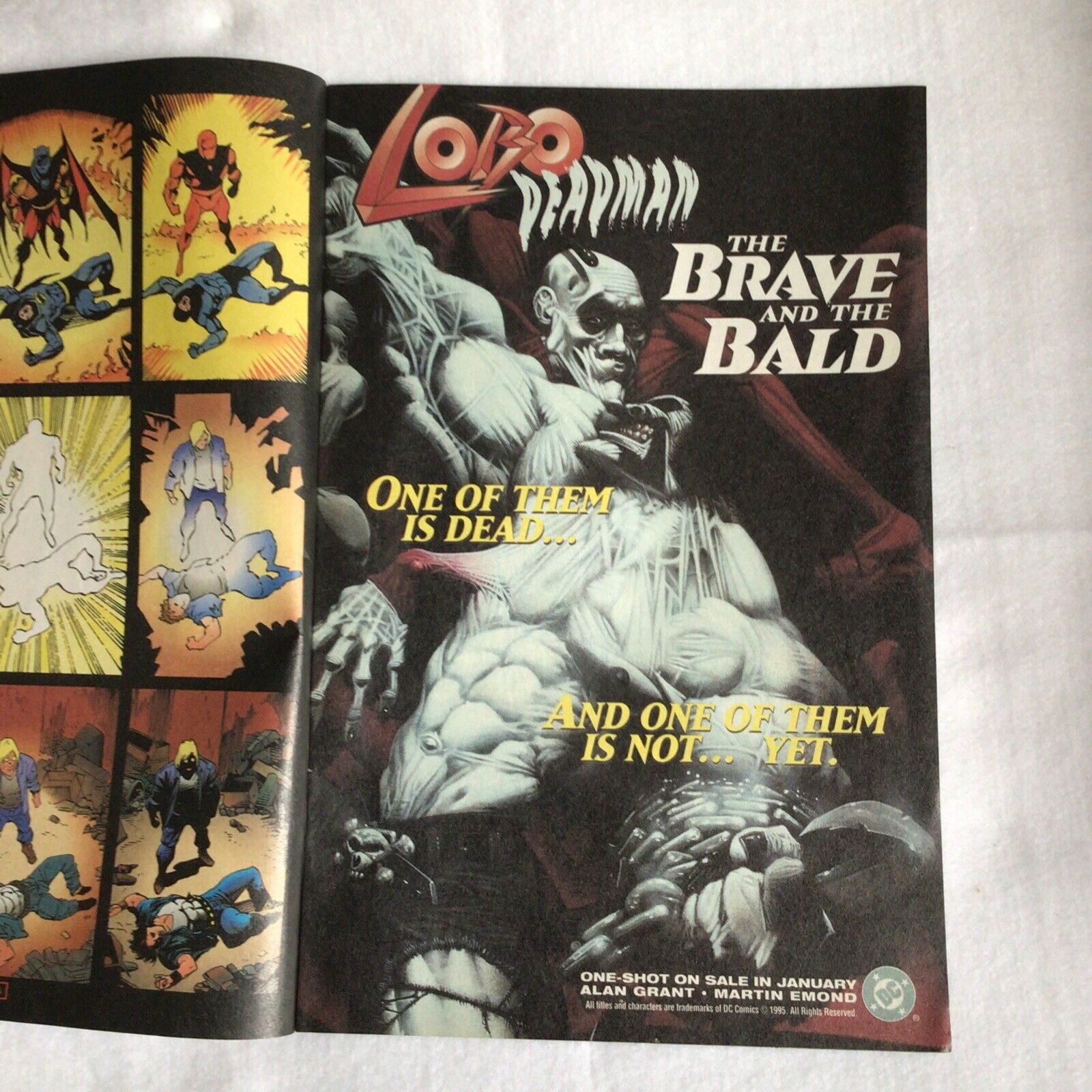 COMIC - DC Comics  AZREAL Fallen Angel vs Batman - Feb 1995 - New York (8889)