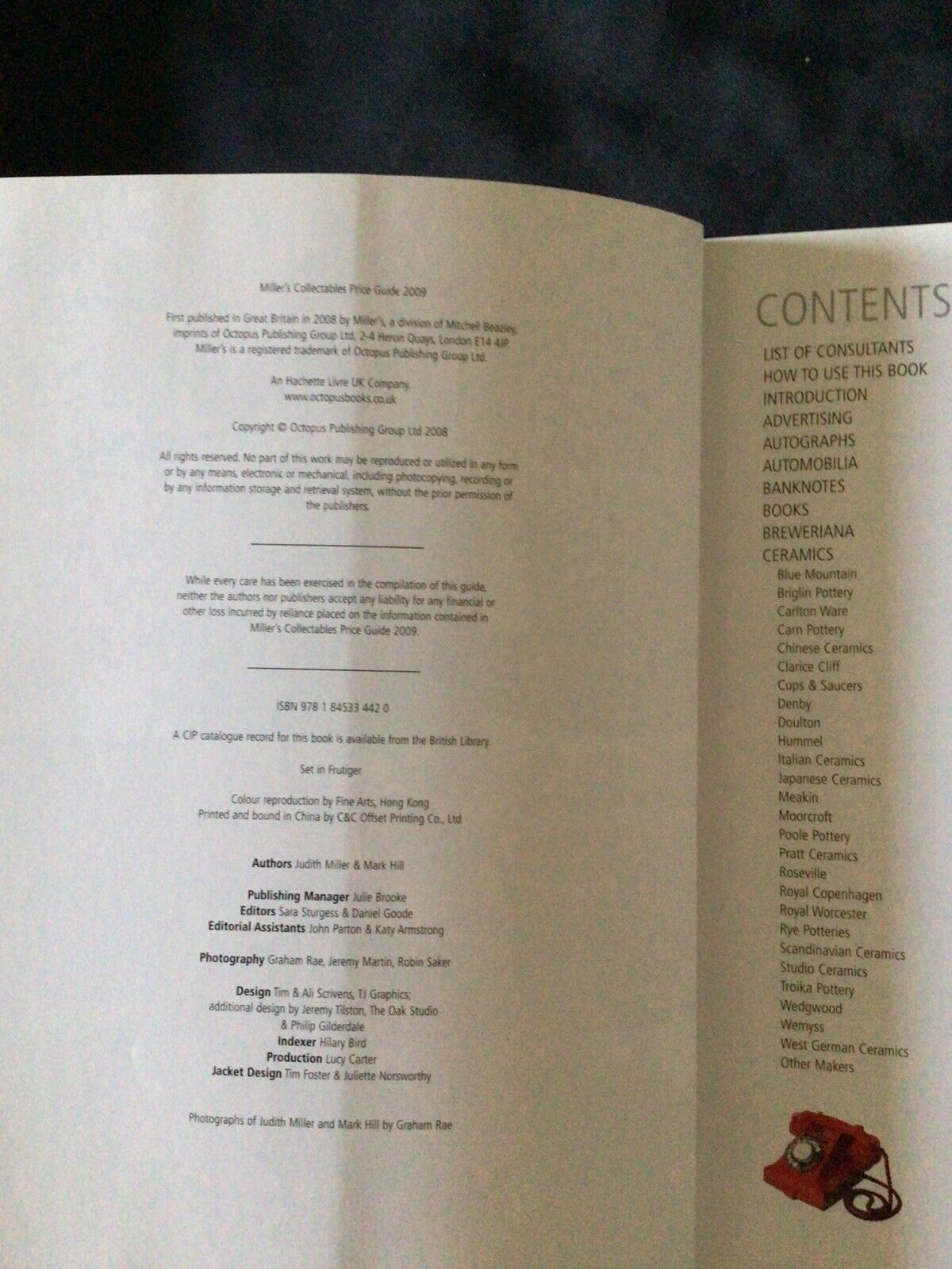 BOOK - Miller's Collectors Price Guide YEAR GUIDE 2009  -(8621)