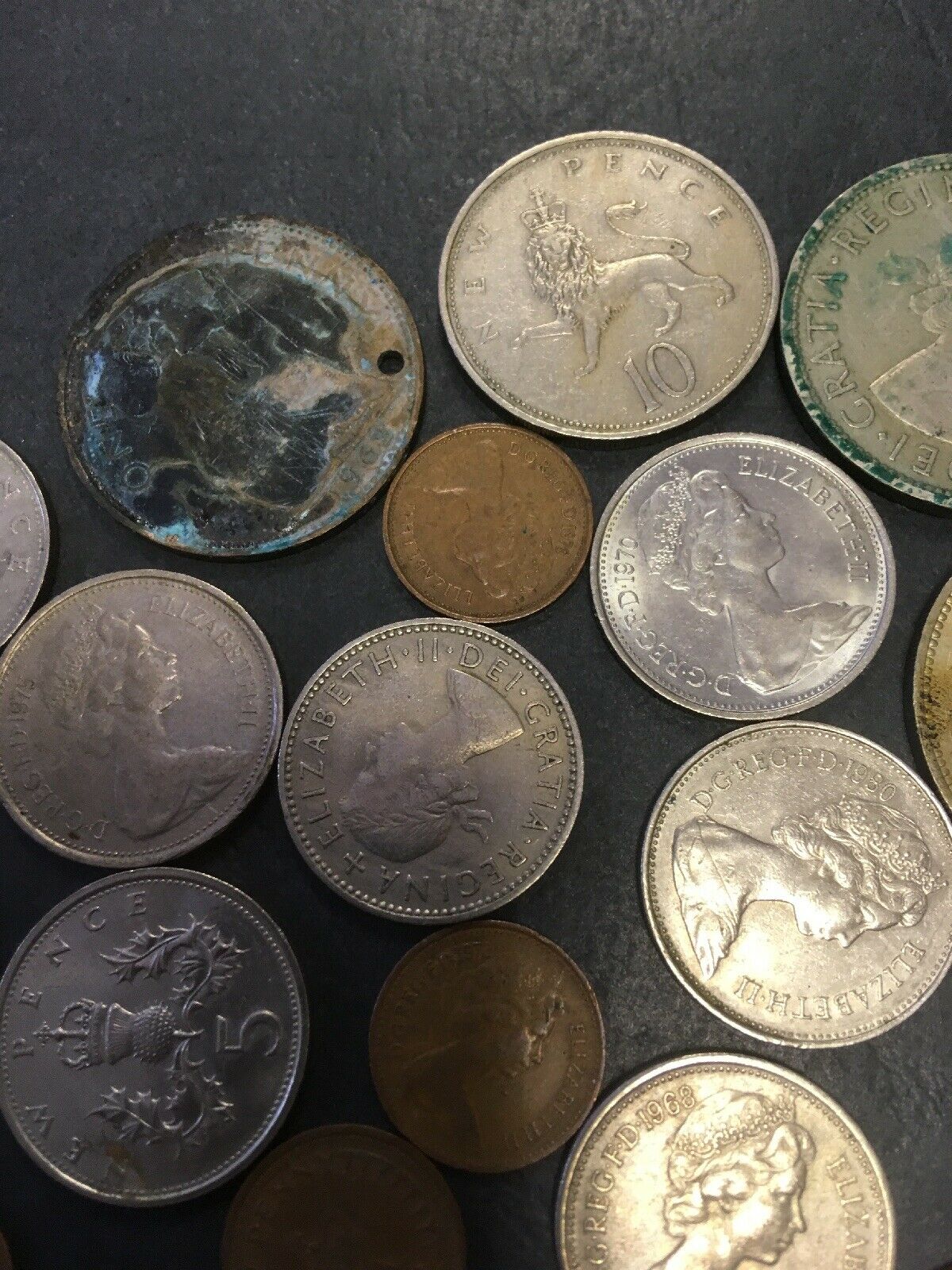 English Coins Crown Penny Three Penny  Shilling x  31- 1918 onwards (2839)