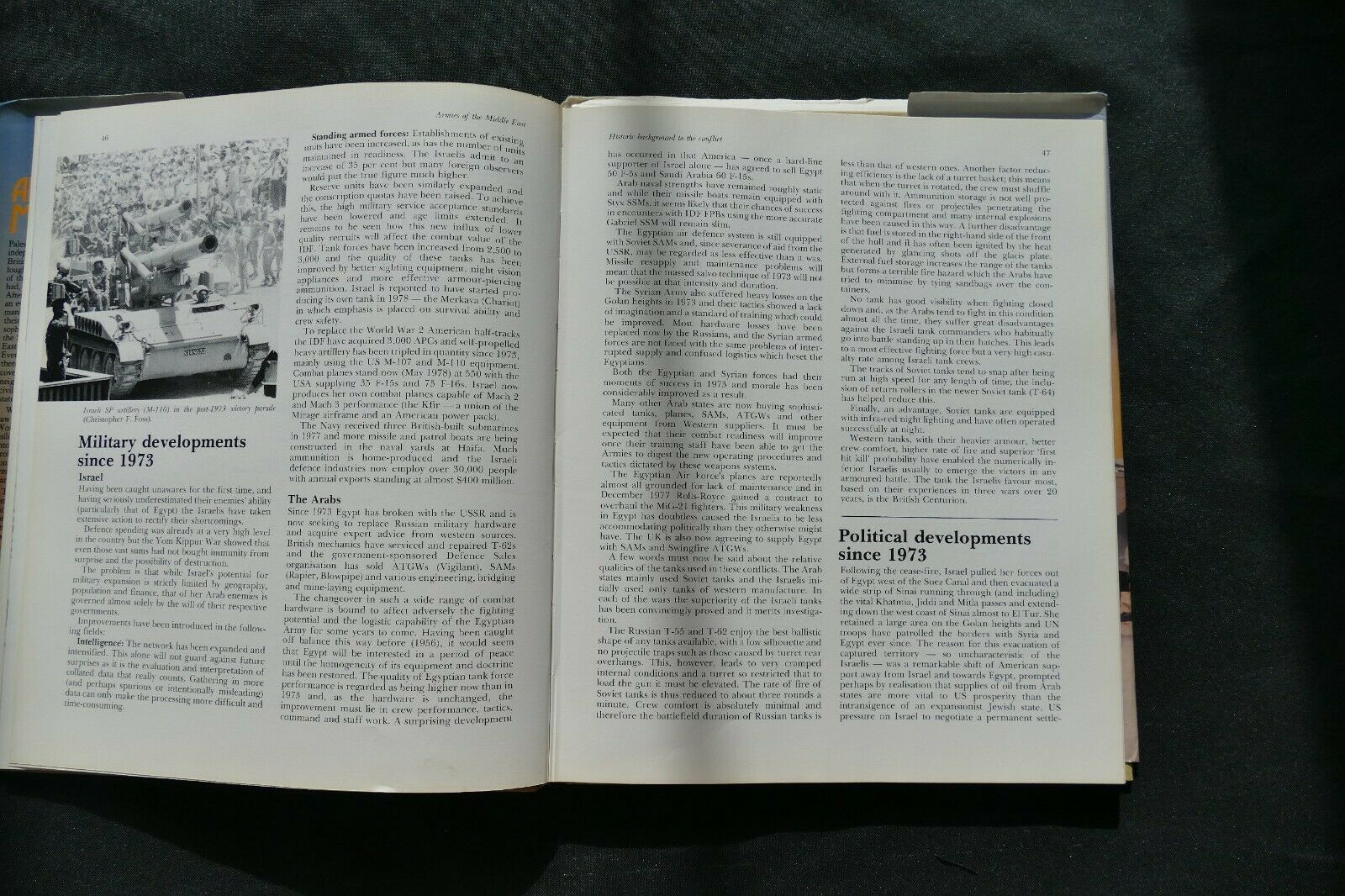 BOOK - ARMIES OF THE MIDDLE EAST - Otto Von Pivka (8726)