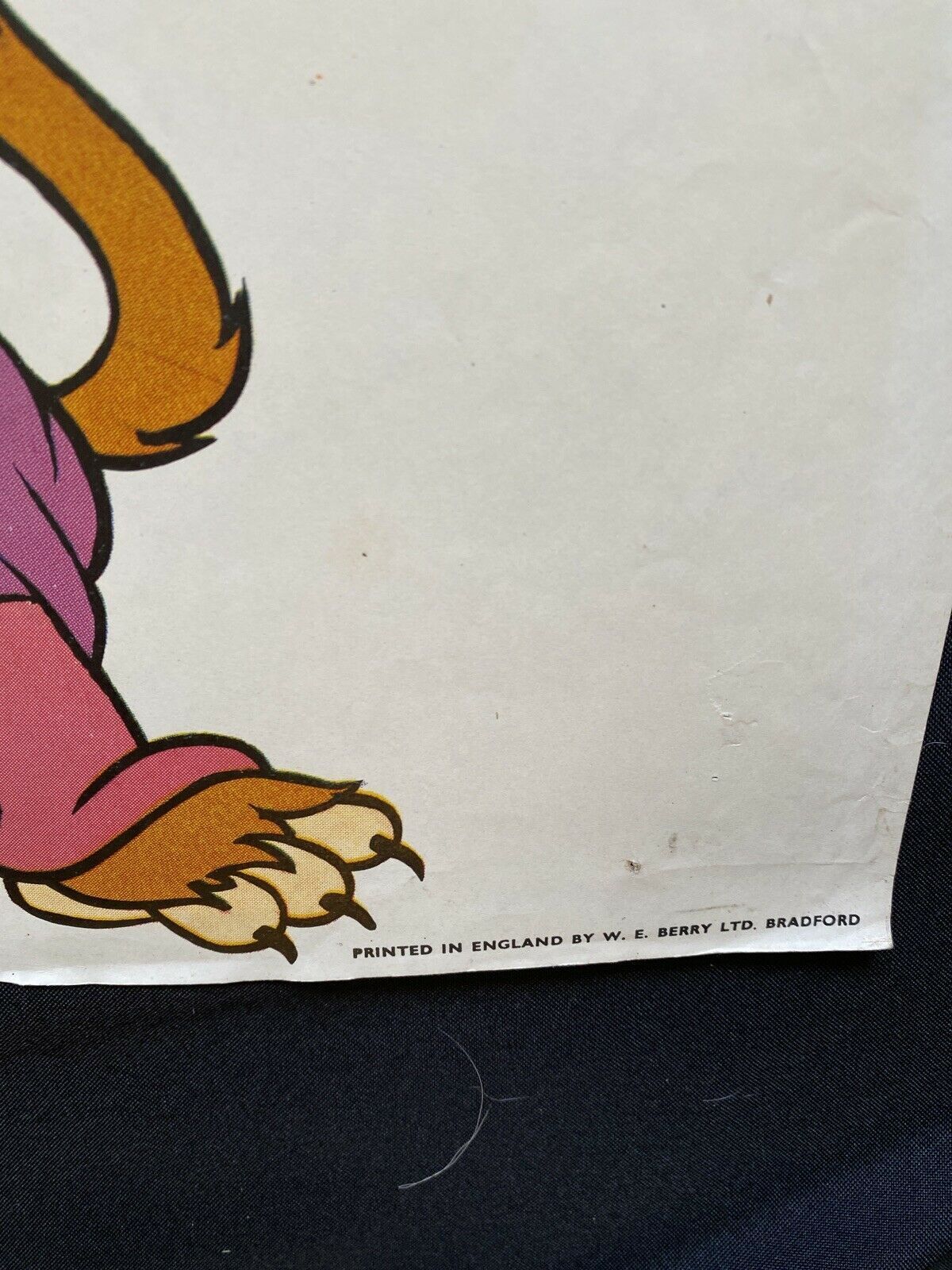 ORIGINAL UK QUAD POSTER - Disney's Pinocchio (1978 re-release) 30"x40" (6554)