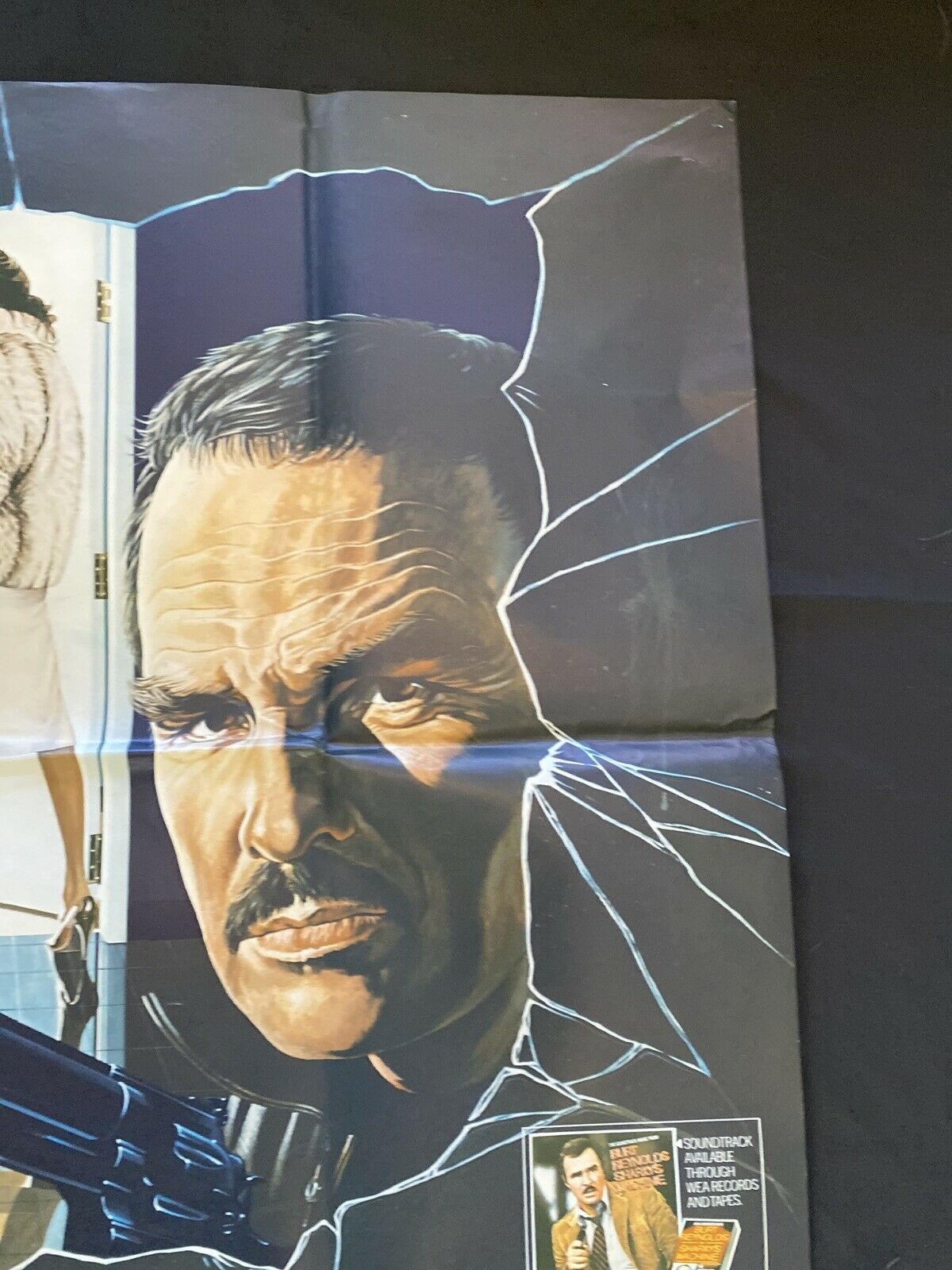 ORIGINAL UK QUAD POSTER - Sharky's Machine - 1981 - 30" x 40" - (6549)