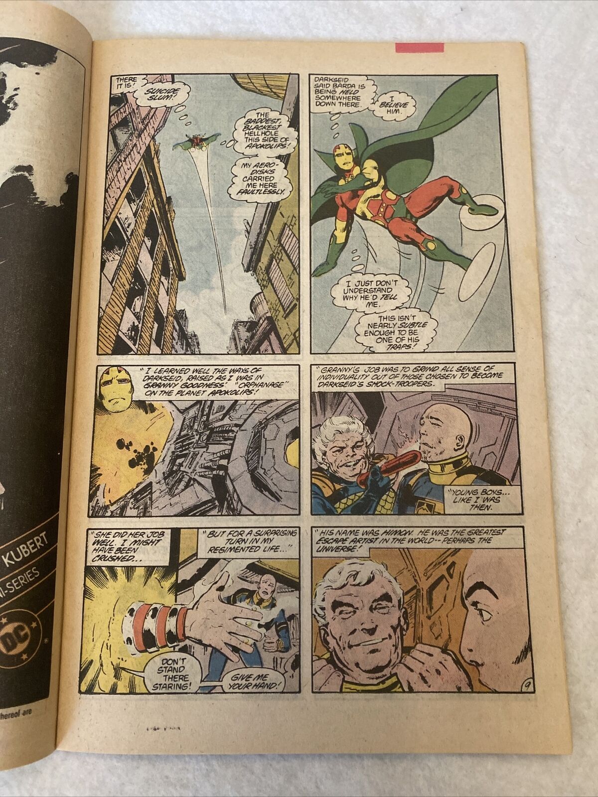 COMIC - DC Comics ACTION COMICS Superman and MR MIRACLE Oct 1987 - (8838)