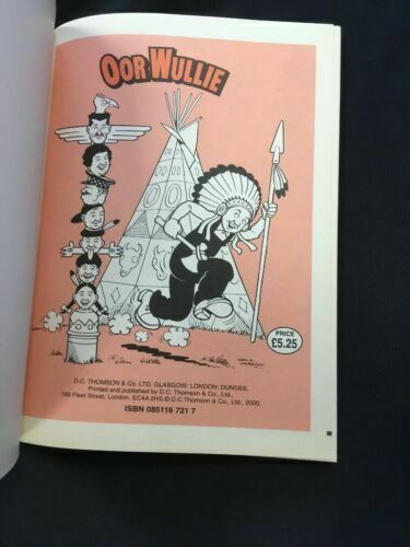 Oor Wullie - Sunday Post Annual 2000 D.C Thompson Ken Harrison - (7440)