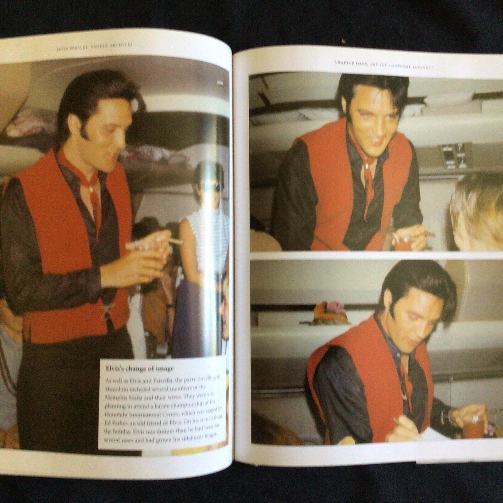 Elvis Presley Unseen Archives - Large Hardback collectors book - (9748)
