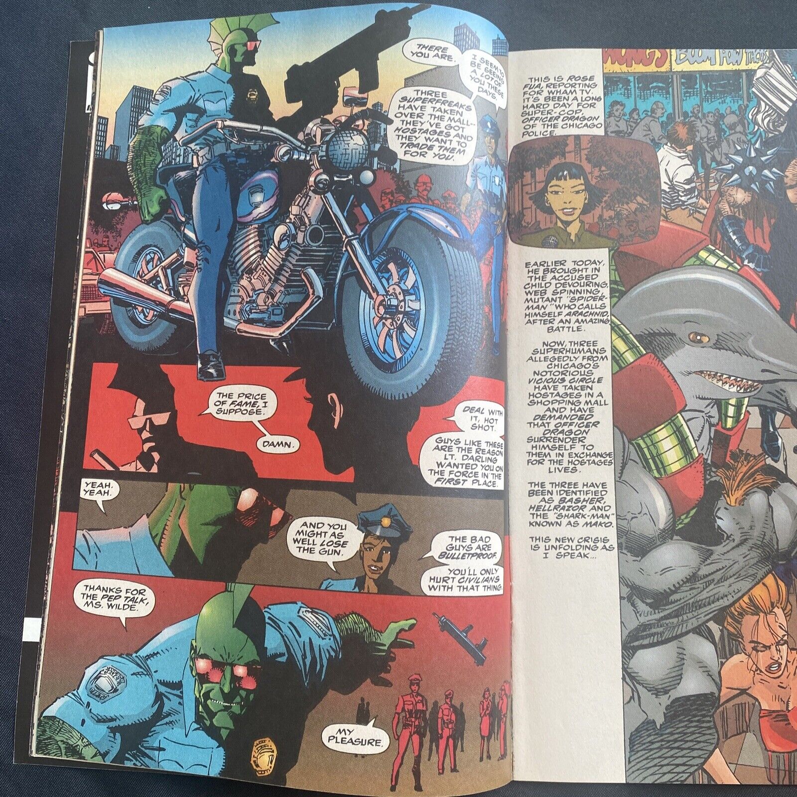 COMIC  - IMAGE Comics - THE SAVAGE DRAGON Oct 1992 #2 Erik Larson - (8760)