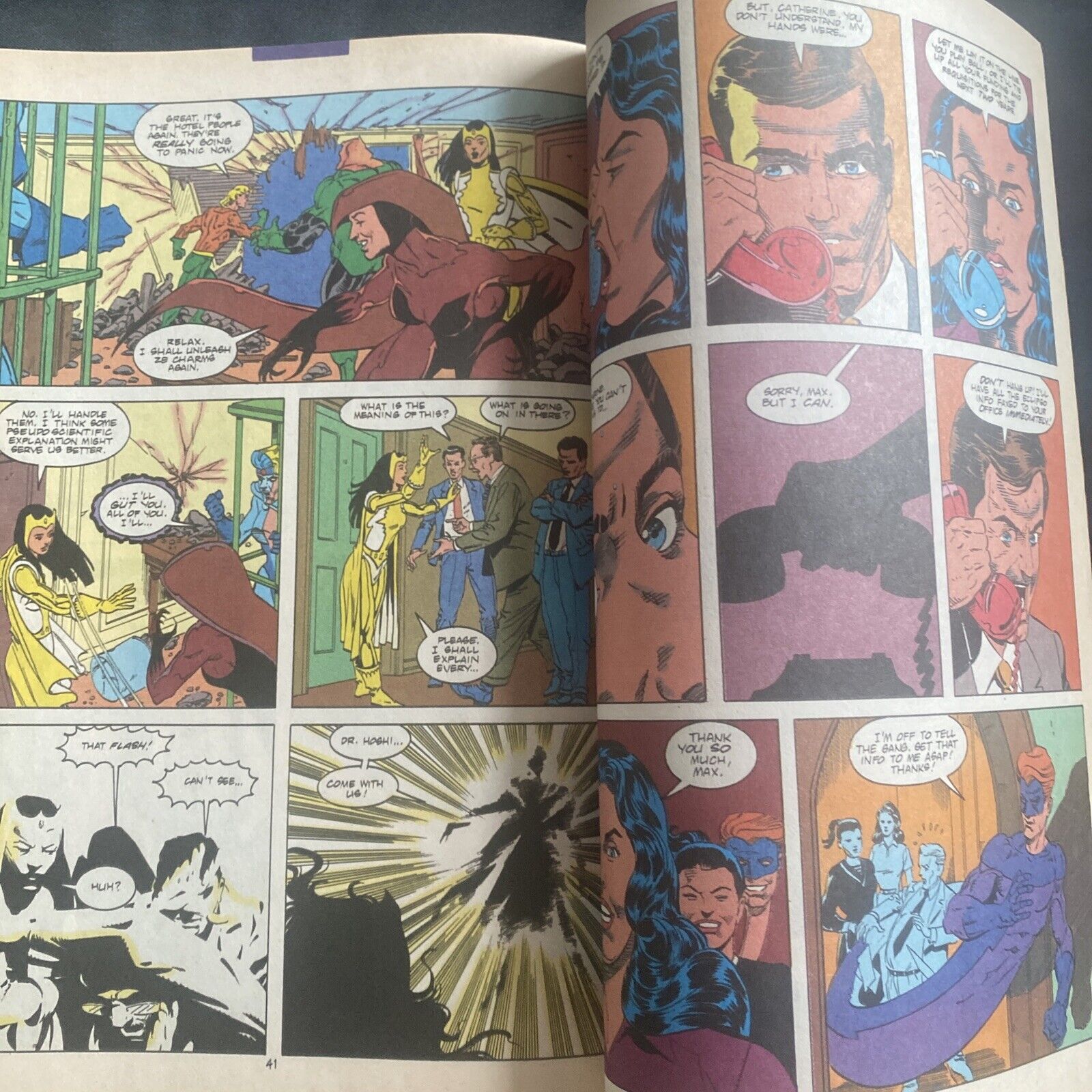 COMIC - DC Comics JUSTICE LEAGUE EUROPE The ANNUAL - ECLIPSO - 1992 - (8800)
