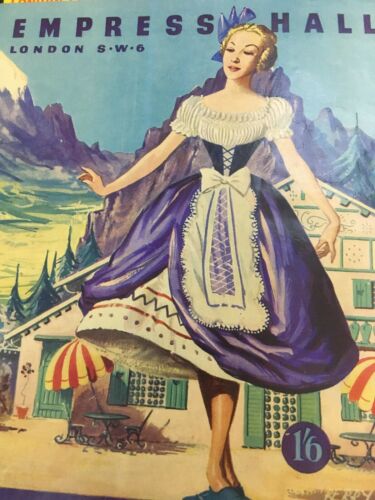 Empire Pool Empress Hall London Casino Gracie Fields Programmes 1950's x 7 - (2952)