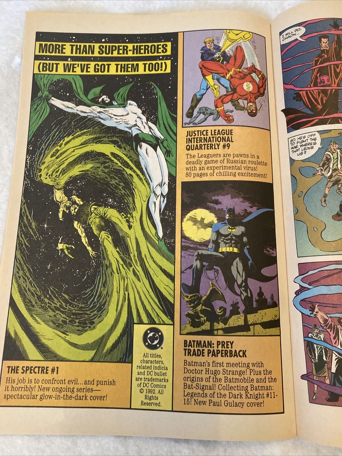 COMIC - DC Comics ARION The Immortal - Nov 1992 - Blonnjuus (8830)