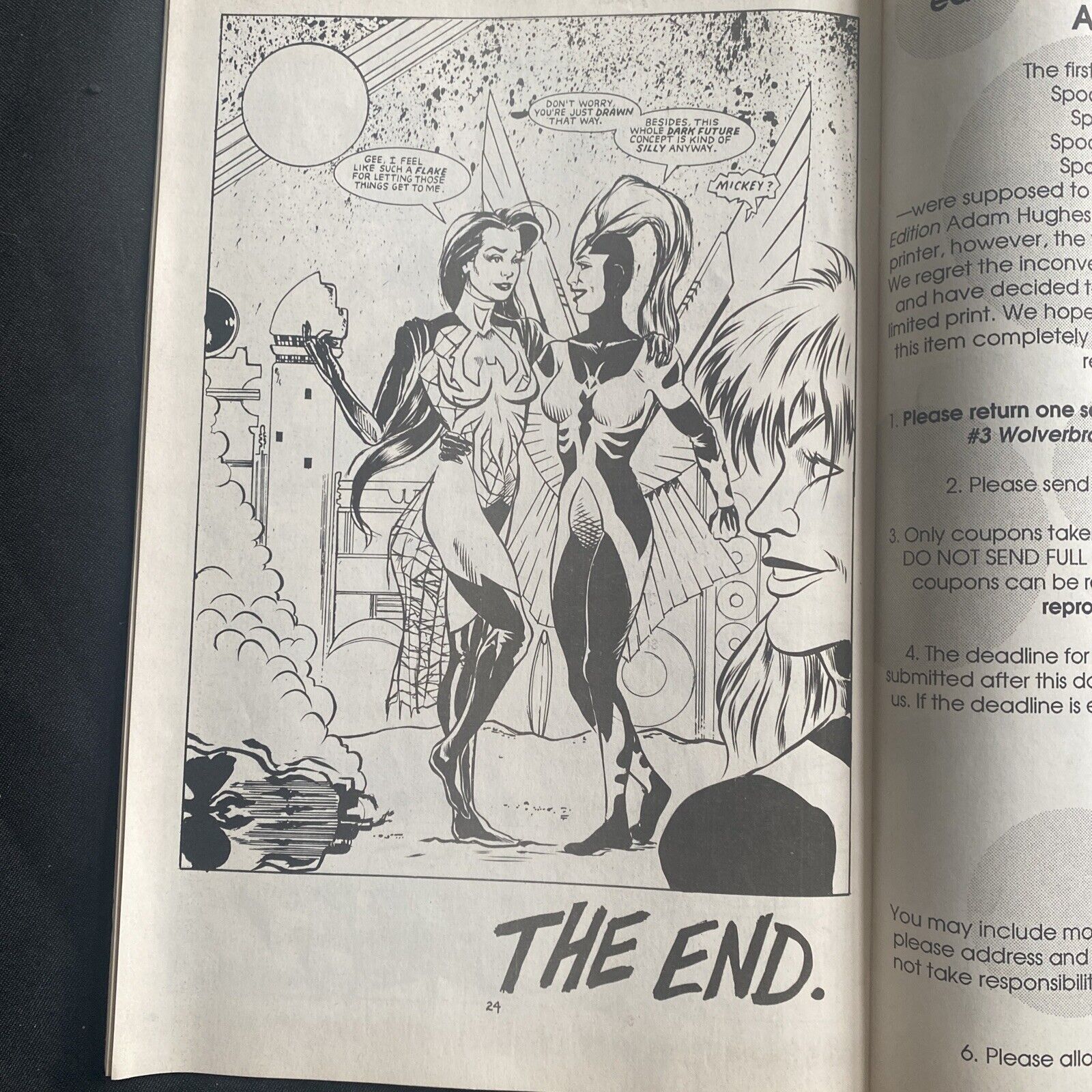 COMIC - SPOOF Comics - X-BABES 2088 - April 1993 #1 - (8780)