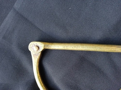 British Military WWII Kit Bag Lock 1942-45 Solid Brass excellent condition (8280