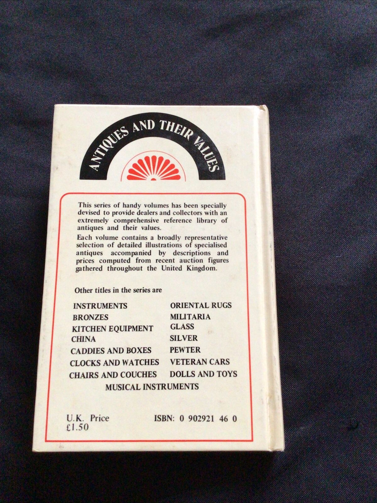 BOOK - Lyle pocket Antiques & Their Values 1976 - FURNITURE - (8574)