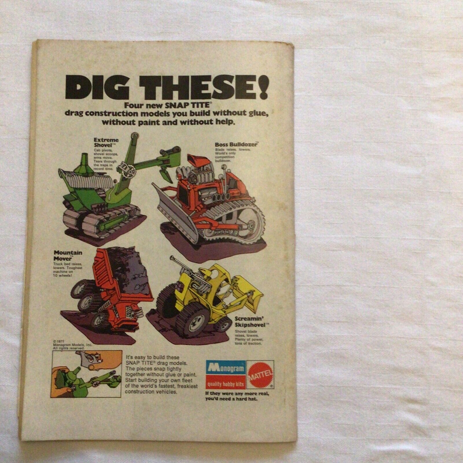 COMIC - DC Comics  The HOUSE OF MYSTERY Do you dare enter? - Jun 1972 (8873)