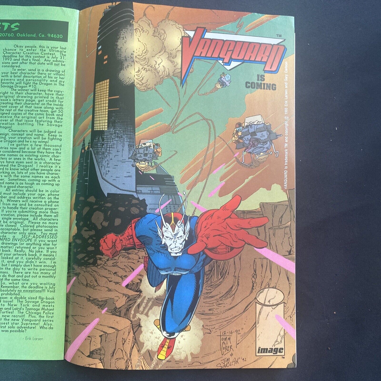 COMIC  - IMAGE Comics - THE SAVAGE DRAGON June 1993 - (8757)