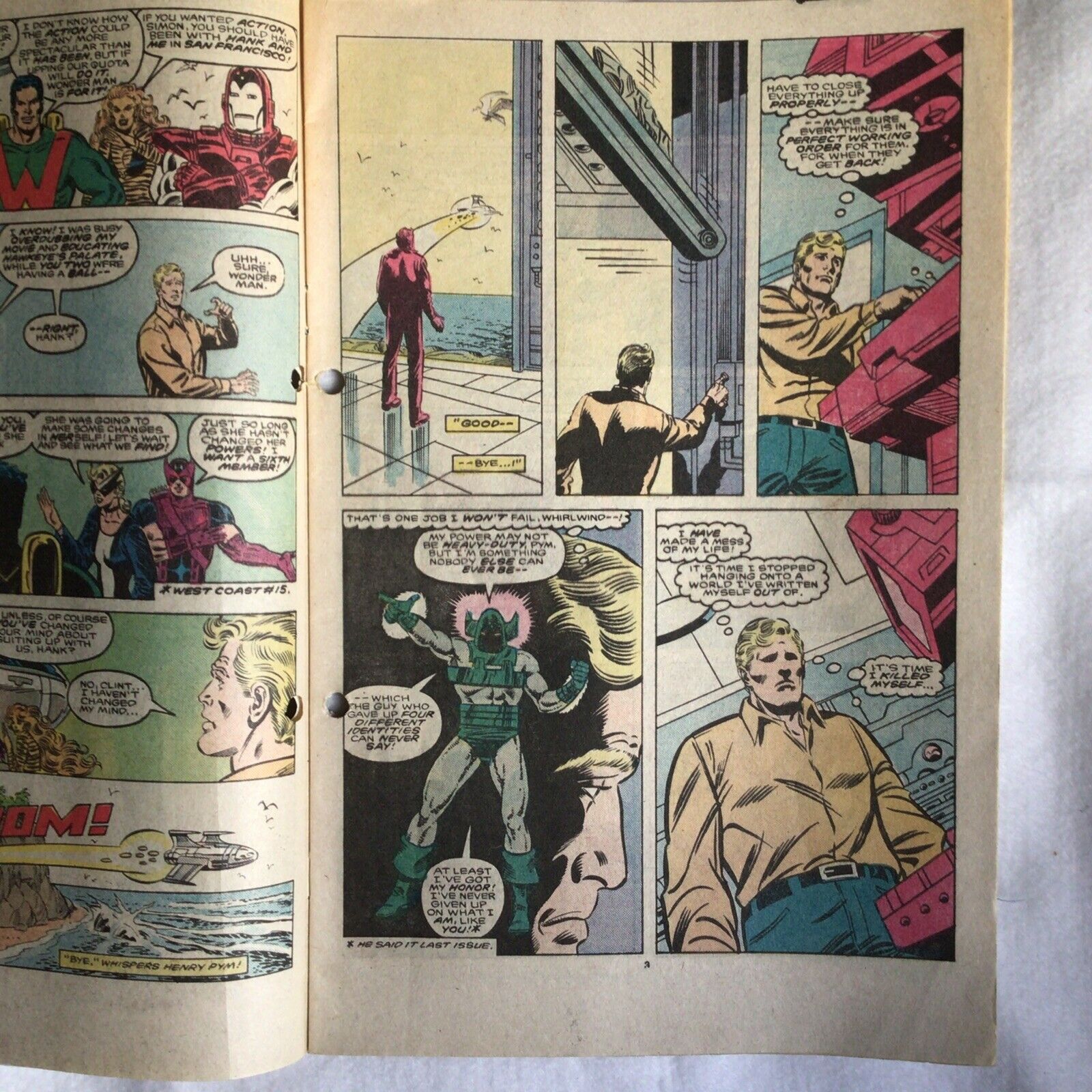 COMIC - MARVEL Comics THE WEST COAST AVENGERS 25th anniversary Feb 1987- (8900)