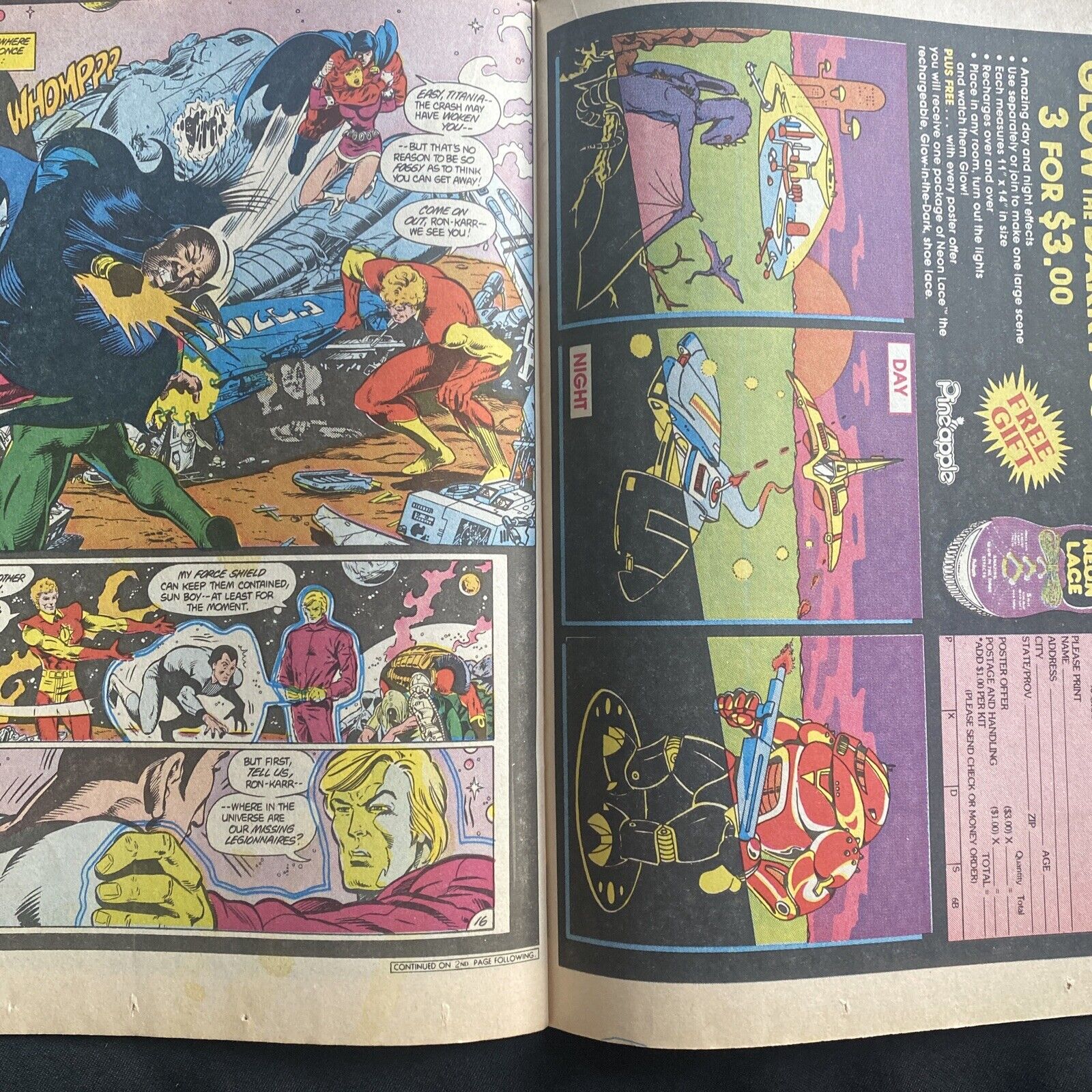 COMIC - DC Comics Tales of The LEGION of SUPER HEROES - Dec 1985 -  USA - (8809