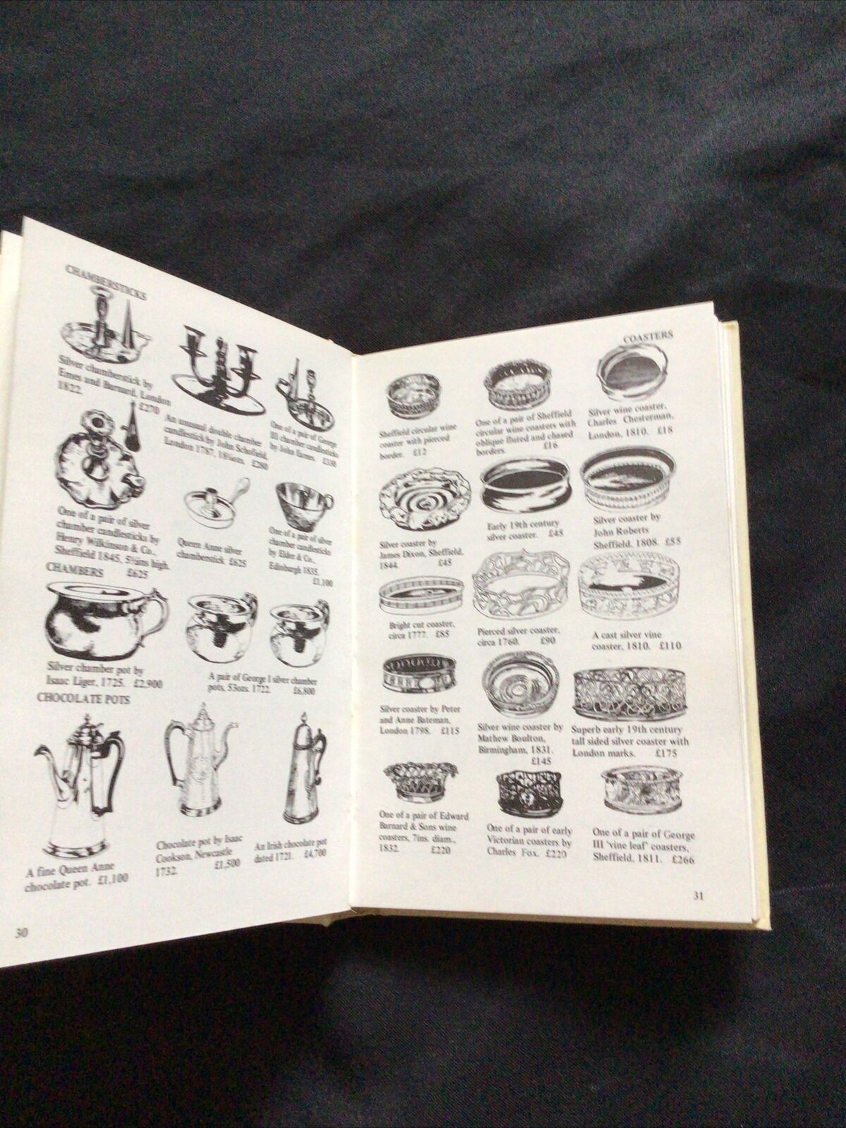 BOOK - Lyle pocket Antiques & Their Values 1976 - SILVER - (8580)