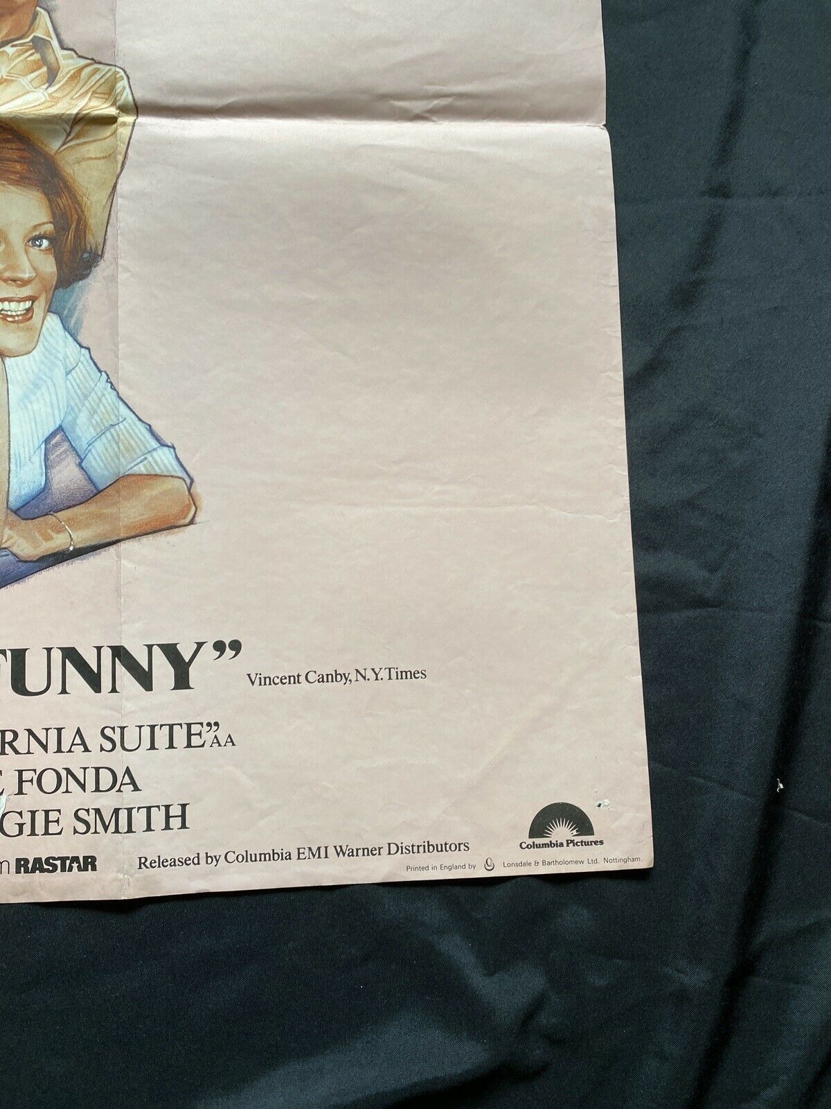 ORIGINAL UK QUAD POSTER - California Suite - 1978 - 30" x 40" - (6582)