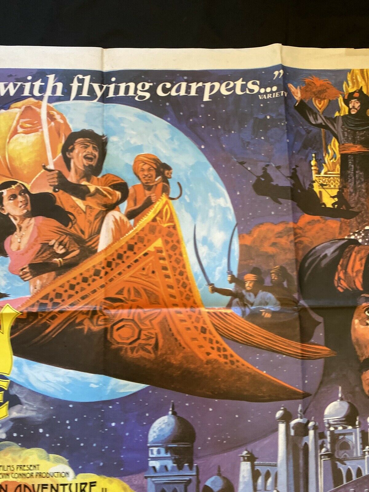ORIGINAL UK QUAD POSTER - Arabian Adventures - 1979 30" x 40" - (6542)